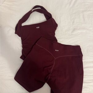437 Black Cherry Set